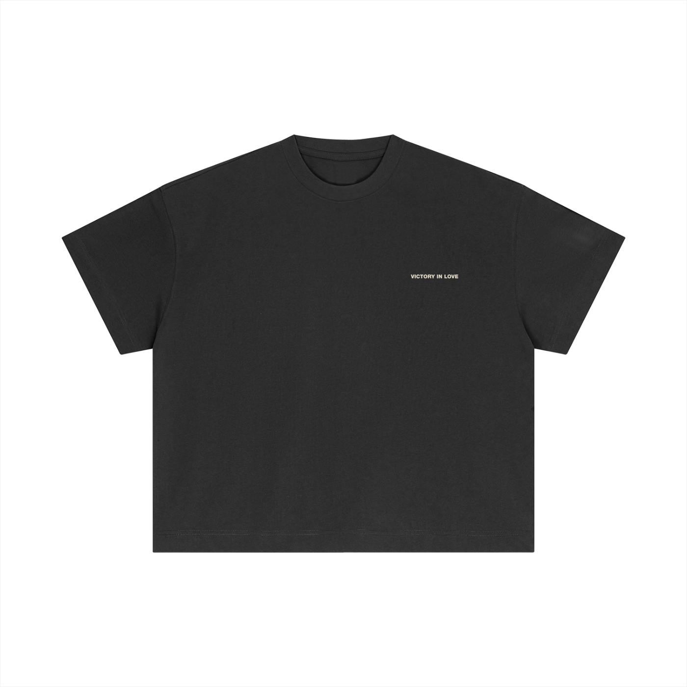 The Lamb Tee- Charcoal