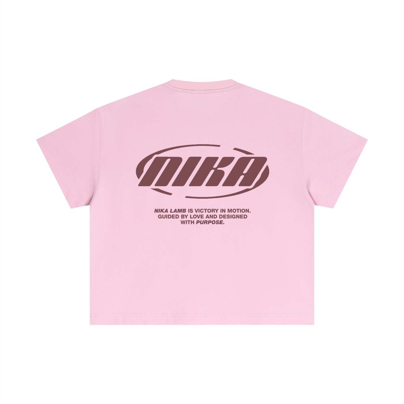 Victory Tee- Rose