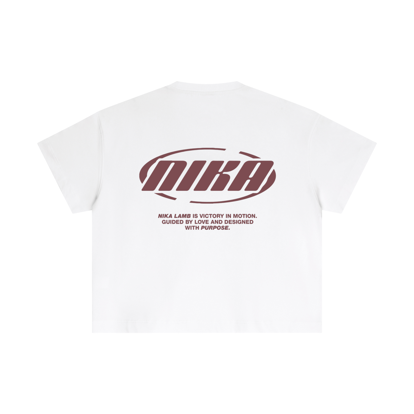Victory Tee- Wine